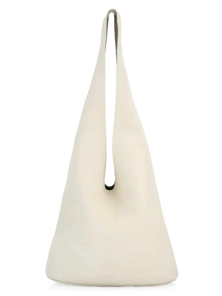 2022 handbag trends extra long straps white leather hobo tote bag