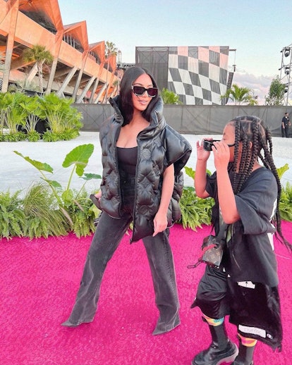 North West is Kim Kardashian's biggest fashion critic