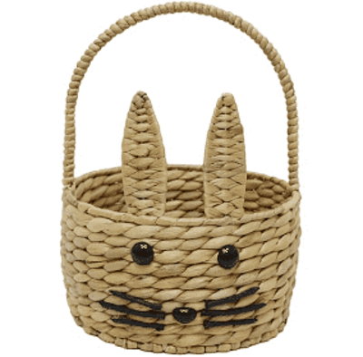 Large Bunny Face Easter Basket by Ashland