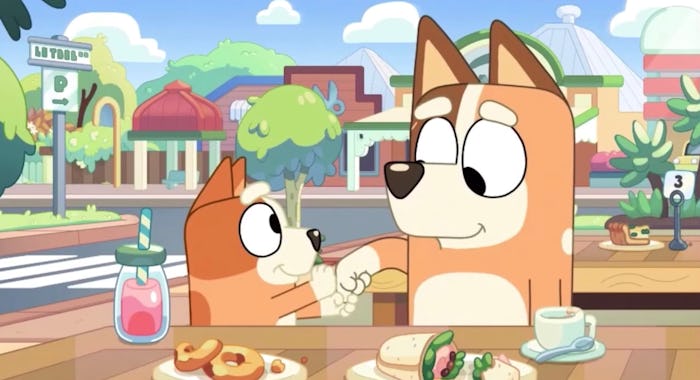 A prank from the popular kids' show 'Bluey' is going viral on TikTok ahead of April Fool's Day.