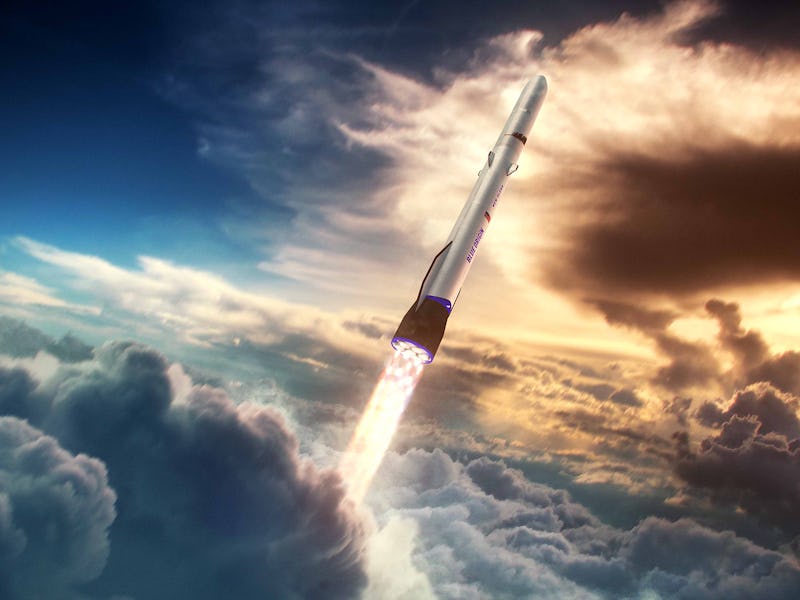 Blue Origin’s New Shepard rocket launch