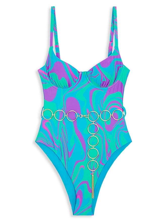 Retro Danielle 3.0 Belted One-Piece Swimsuit