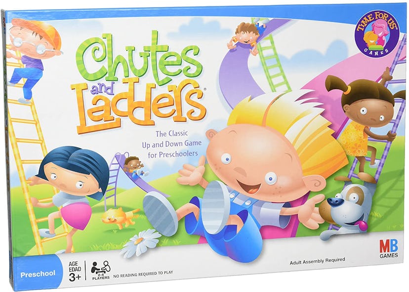 Hasbro Gaming Chutes and Ladders Board Game