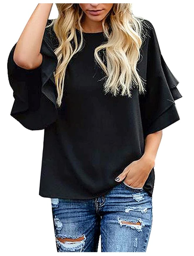 luvamia Crewneck Blouse