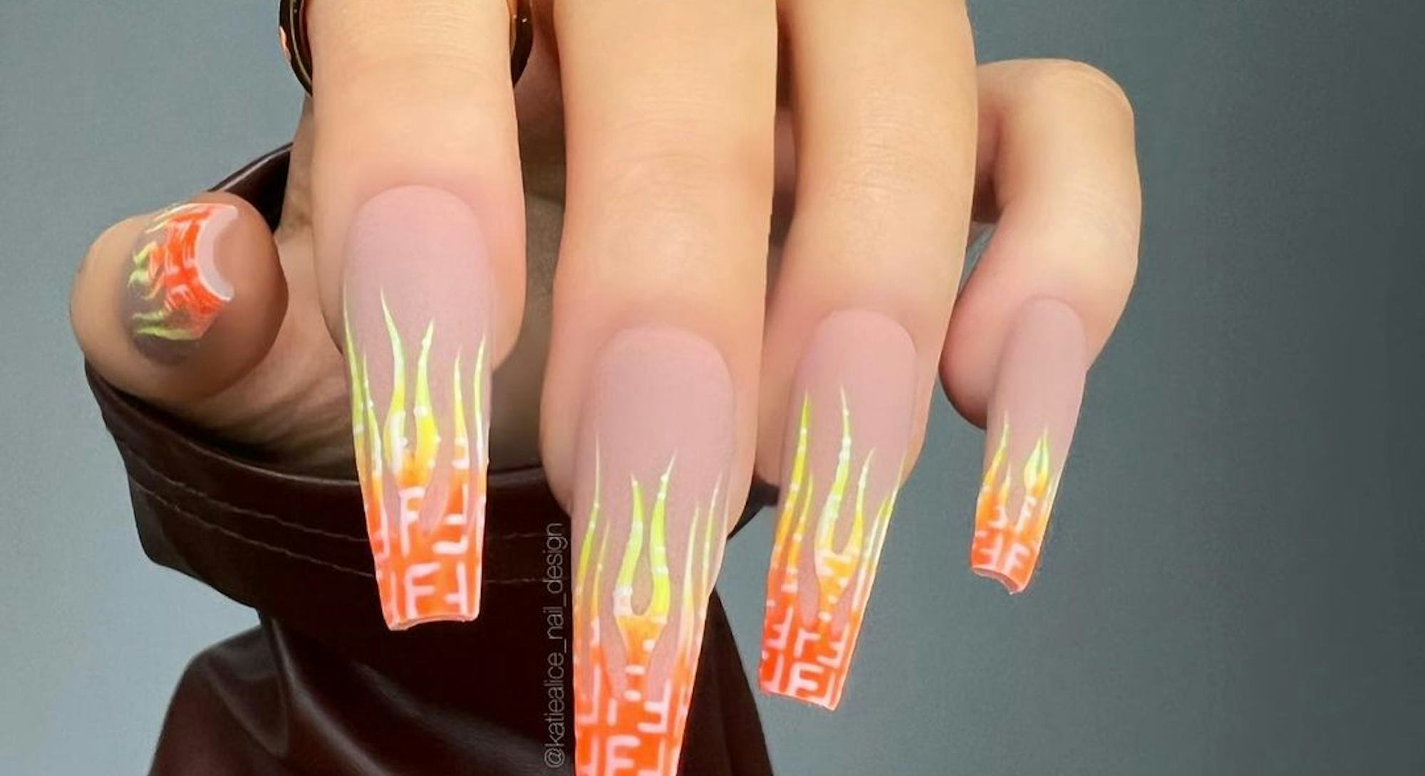 10 Fiery Nail Art Ideas for Aries Season 10-fiery-nail-art-ideas-for-aries-season