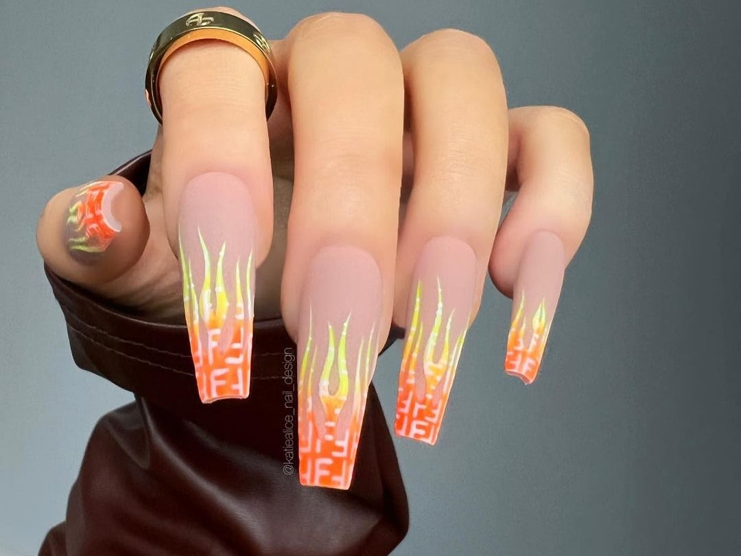 10 Fiery Nail Art Ideas For Aries Season 10 Fiery Nail Art Ideas For Aries Season