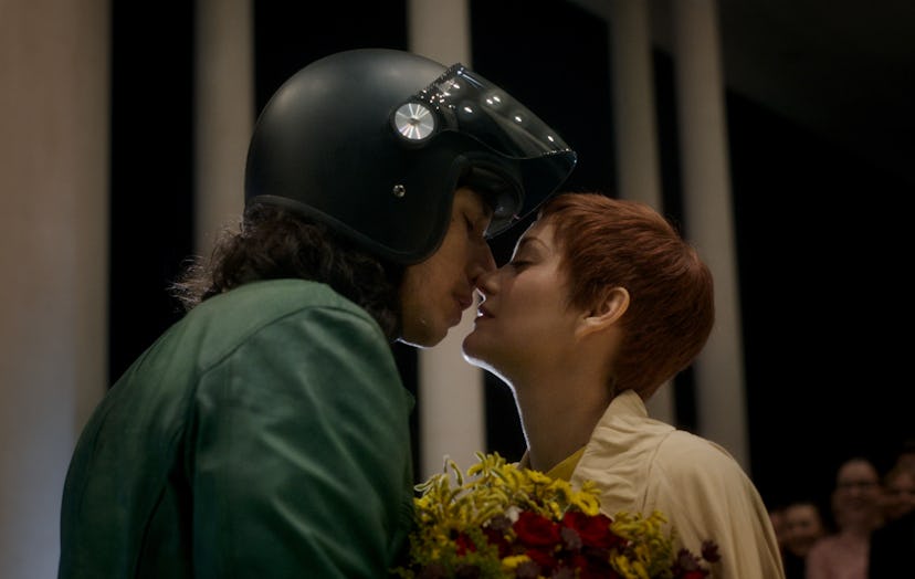 Adam Driver and Marion Cotillard in 'Annette.'