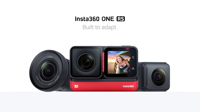Insta360's ONE RS modular action camera