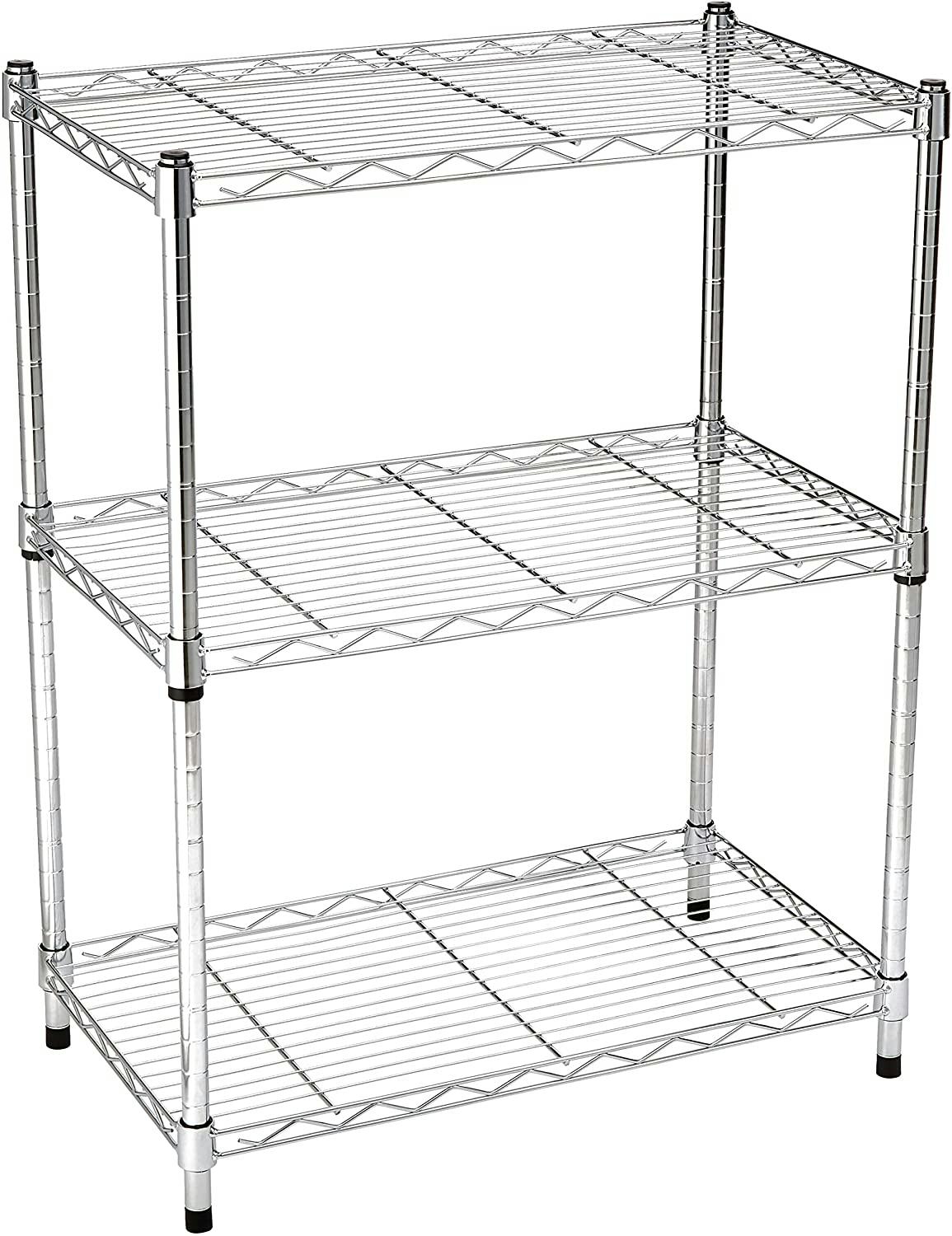 Amazon Basics adjustable wire shelf.