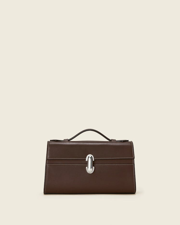 2022 handbag trends silver hardware wine leather bag 