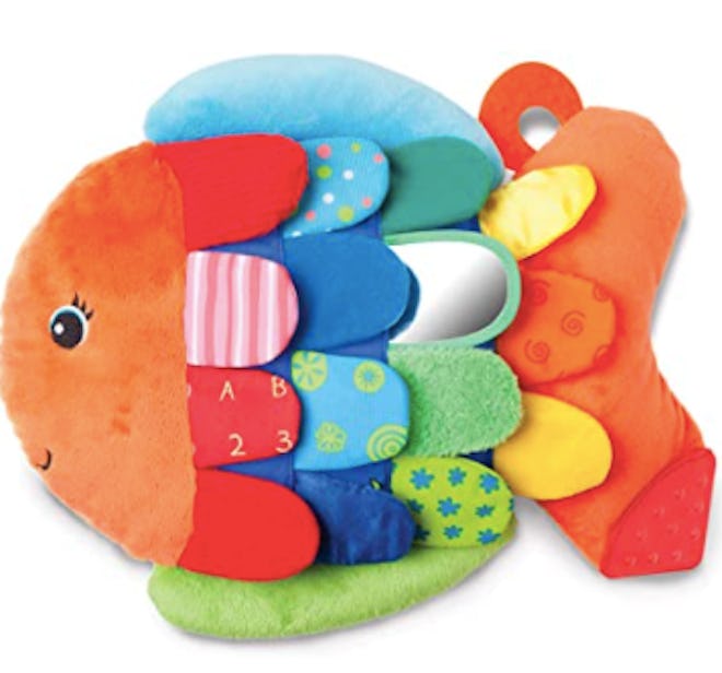 Flip Fish is one of the best toys for 3 month olds