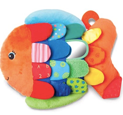 Flip Fish is one of the best toys for 3 month olds