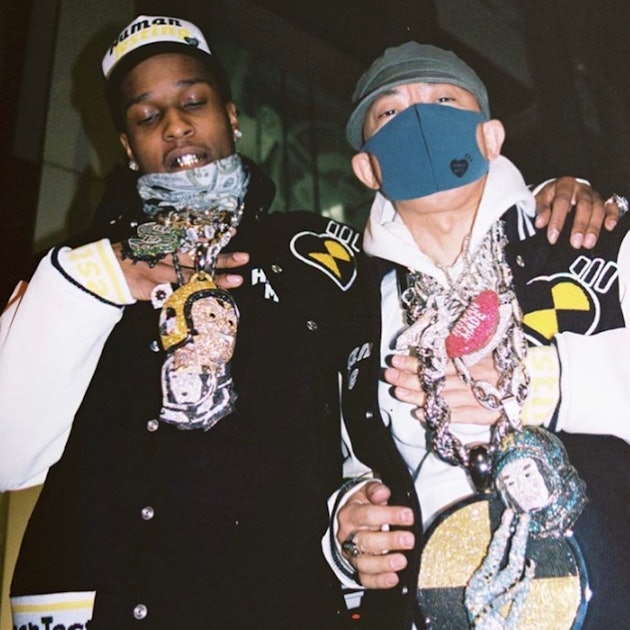 Nigo taps A$AP Rocky for Human Made varsity jackets and hoodies
