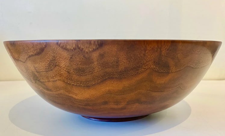 Walnut Medium Wooden Bowl