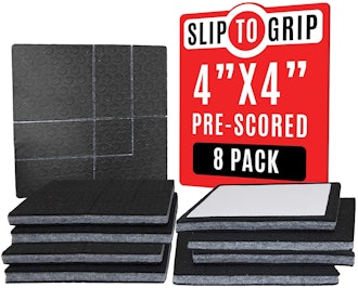 SlipToGrip Furniture Pads (8-Pack)