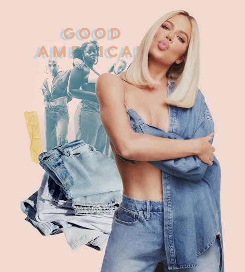 Khloe Kardashian's fashion brand Good American is launching at Revolve.