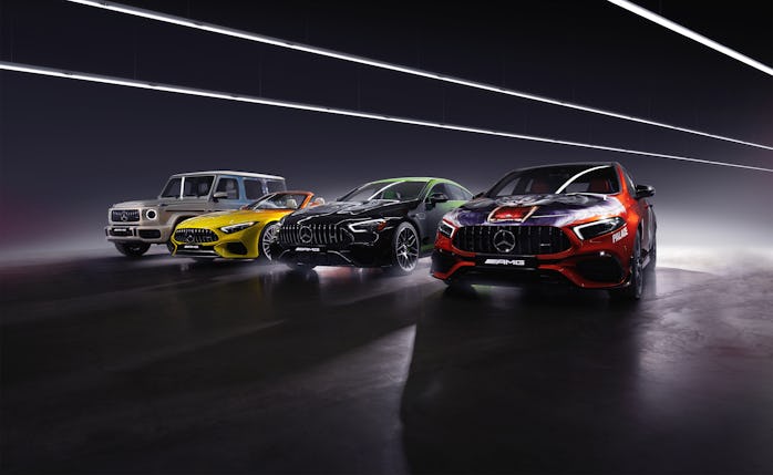 Palace x Mercedes-AMG art car collection