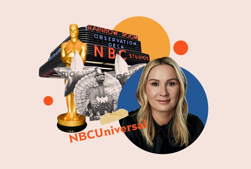 Wendy Schellinger of NBC is the mastermind behind E!’s Oscars red carpet and Grammys sets.