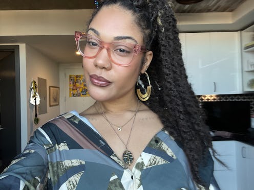 tiny tattoo on Kiara Brown