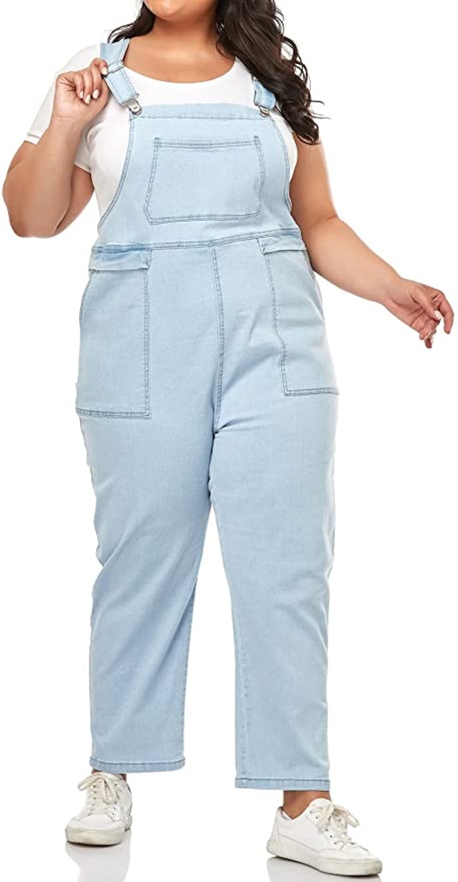 Aedvoouer Baggy Denim Overalls