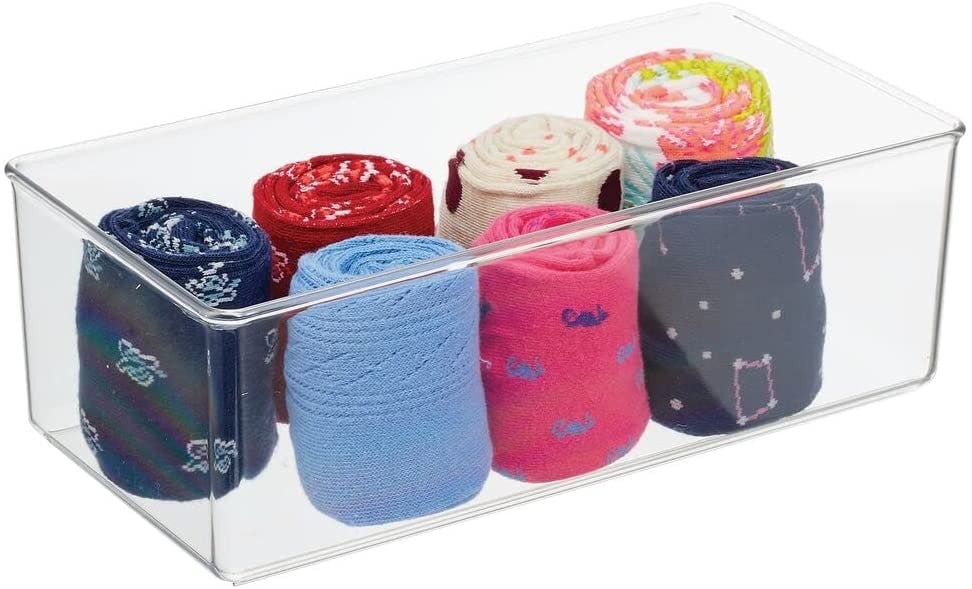 Clear drawer organizer boxes