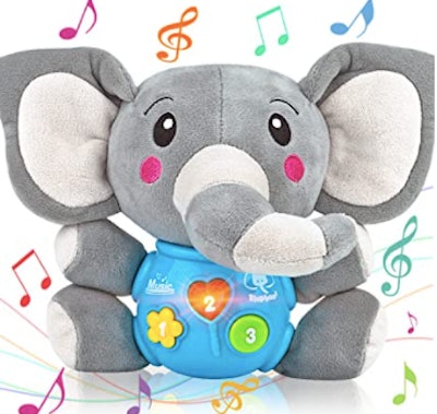 Musical Elephant is one of the best toys for 3 month olds
