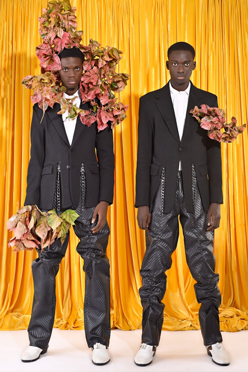 Two models wearing Tokyo James