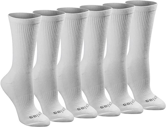 Dickies Dritech Advanced Moisture Wicking Crew Sock (6-Pack)