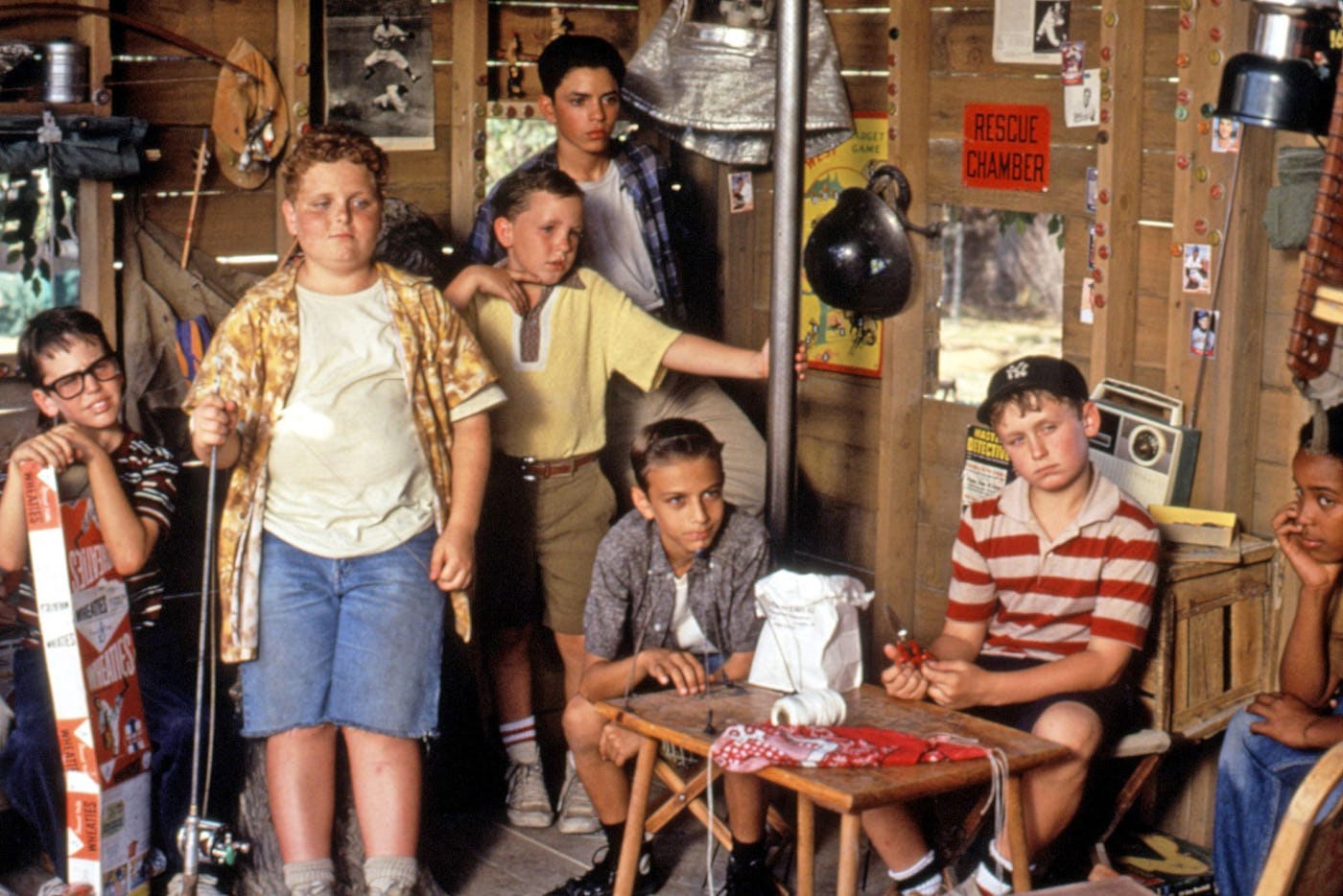 'The Sandlot,' a film about a group of baseball-loving friends, is one of the most beloved '90s family movies.