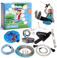 Hyponix Zipline Kits For Backyard