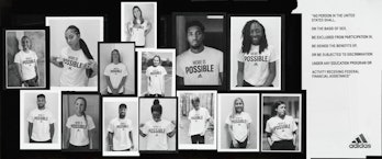 Adidas NIL program "More is Possible"