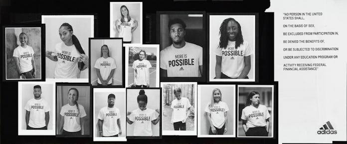 Adidas NIL program "More is Possible"