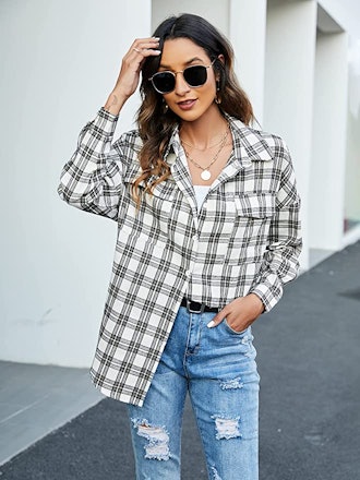 Blooming Jelly Button Down Flannel 