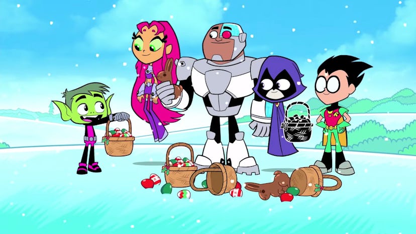 "Teen Titans Go!" has an Easter-themed episode available to stream on HBO Max.