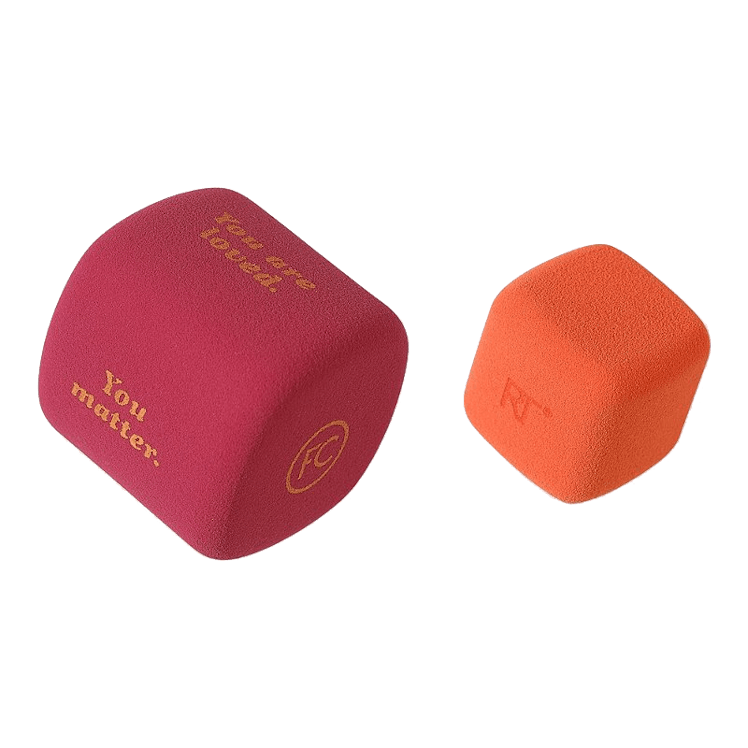 Dare To Be You X Female Collective Think Positive Makeup Sponge Duo