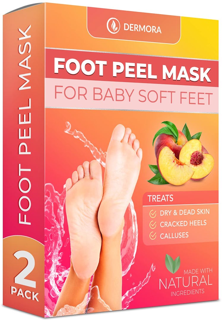 DERMORA Foot Peel Mask (2-Pack)