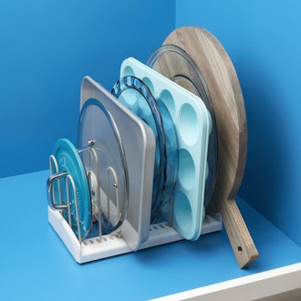 YouCopia Storemore Adjustable Pan and Lid Rack