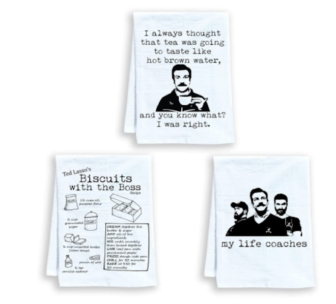 Ted Lasso Dish Towels is a great Ted Lasso gift