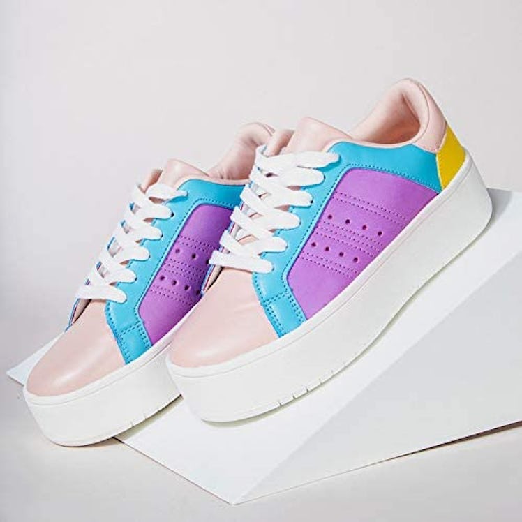 J Adams Platform Pastel Sneakers