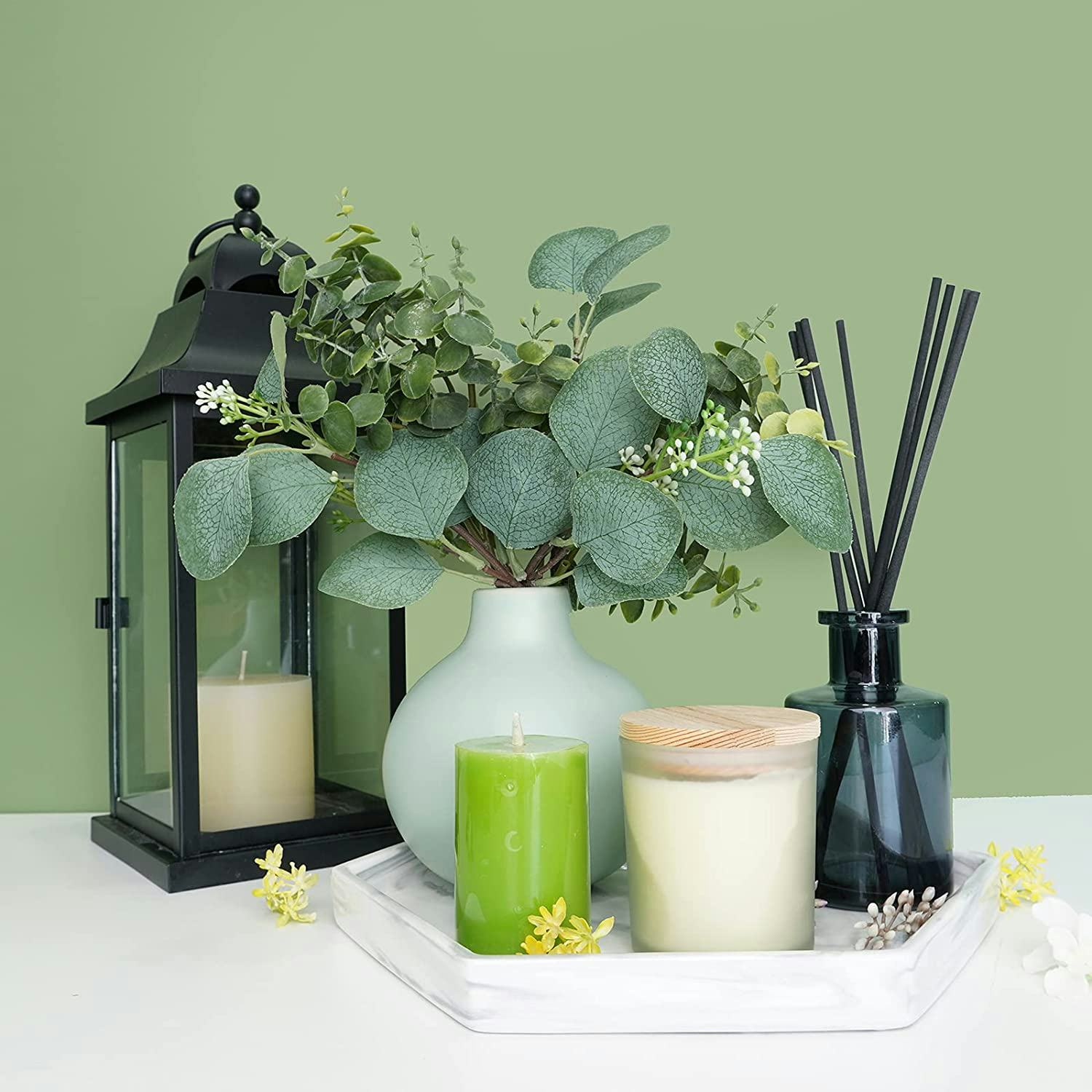 Winlyn Artificial Mixed Eucalyptus Leaves