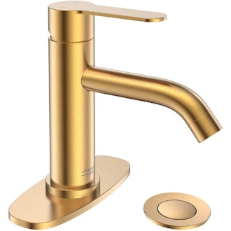 AMAZING FORCE Brushed Gold Bathroom Faucet 