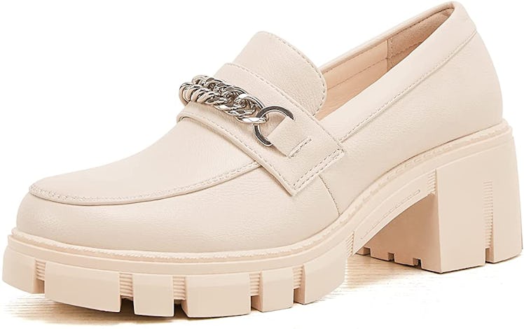 TINSTREE Faux Leather Chunky Platform Loafer