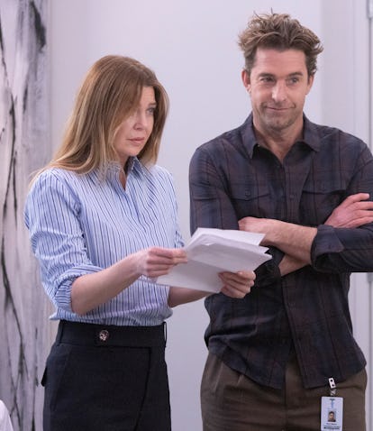 Meredith Grey (Ellen Pompeo) and Nick Marsh (Scott Speedman) on 'Grey's Anatomy'