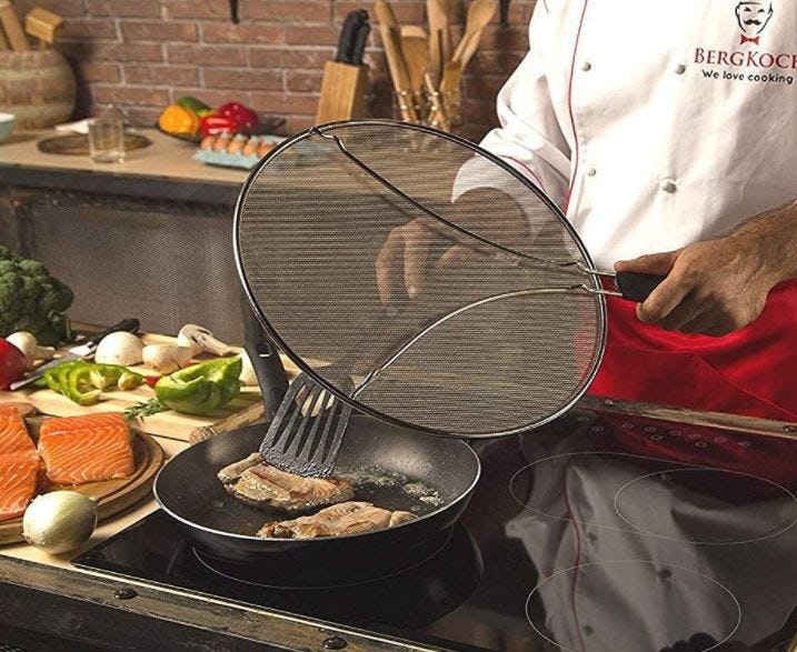 BergKoch Splatter Screen for Frying Pan