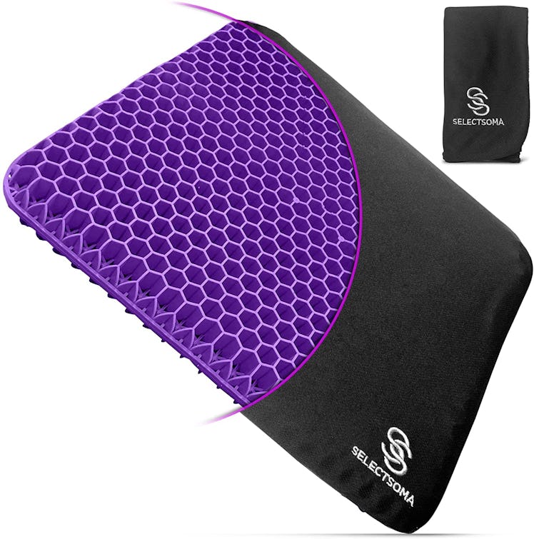 Purple Gel Seat Cushion