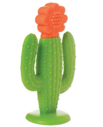 Cactus Textured Silicone Teether is one of the best 3 month old toys
