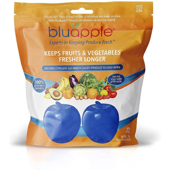 Bluapple Produce Freshness Saver Balls (2-Pack)