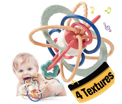Creative Molar Toy is one of the best toys for 3 month olds