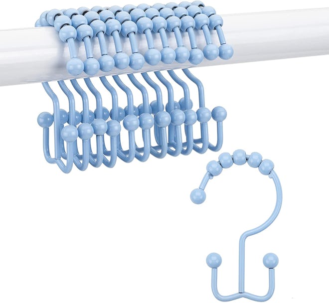 Titanker Shower Curtain Hooks (12 Pack)