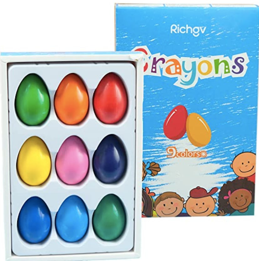 Richgv Egg Crayons (9-Pack)